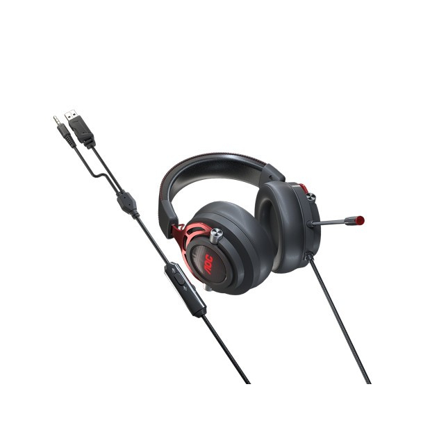 Headset Gaming AOC Gaming GH210 | 3.5mm Jack