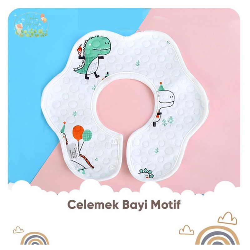 Celemek Makan Bayi Makan / Celemek waterfroof bayi