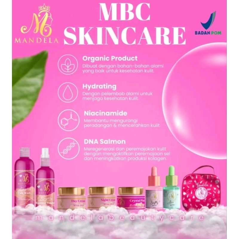 mbc skincare mandela beauty care ecer original