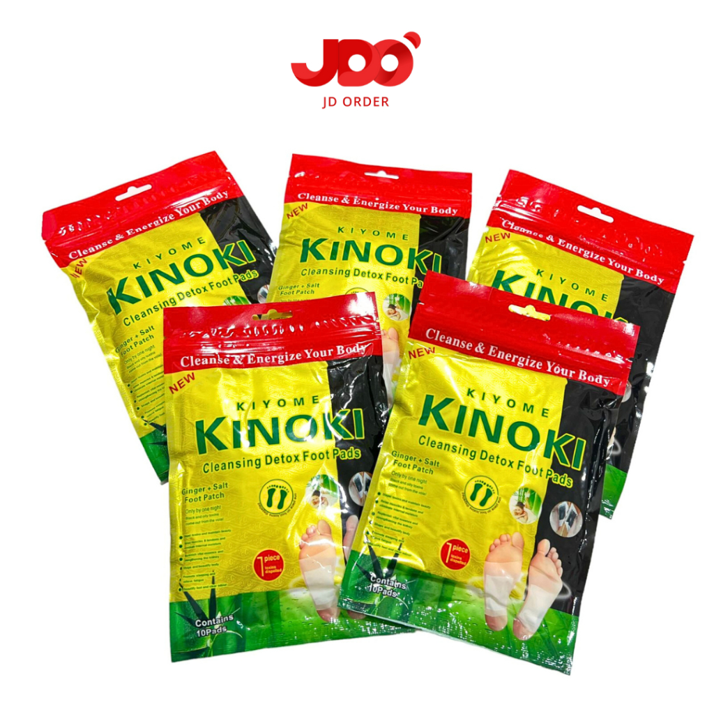 Koyo Kaki Kinoki Detox Gold Emas Original 1 Box Isi 10 Pcs / 5 Pasang