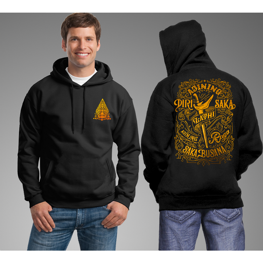 SWEATER PRIA JAKET PRIA SWEATER AJINING JATI DIRI SUNDA SWEATER SHAKA LATHI PAKAIAN PRIA JAKET MURAH