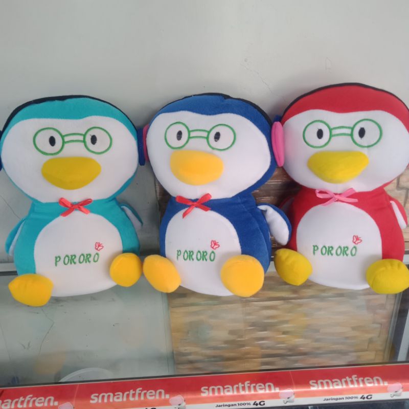 Boneka Pororo ukuran 35cm size m