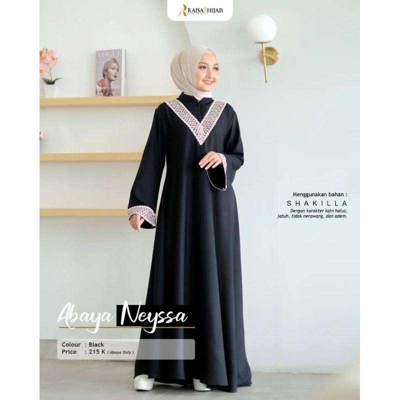 gamis abaya neyssa gamis abaya renda sultan