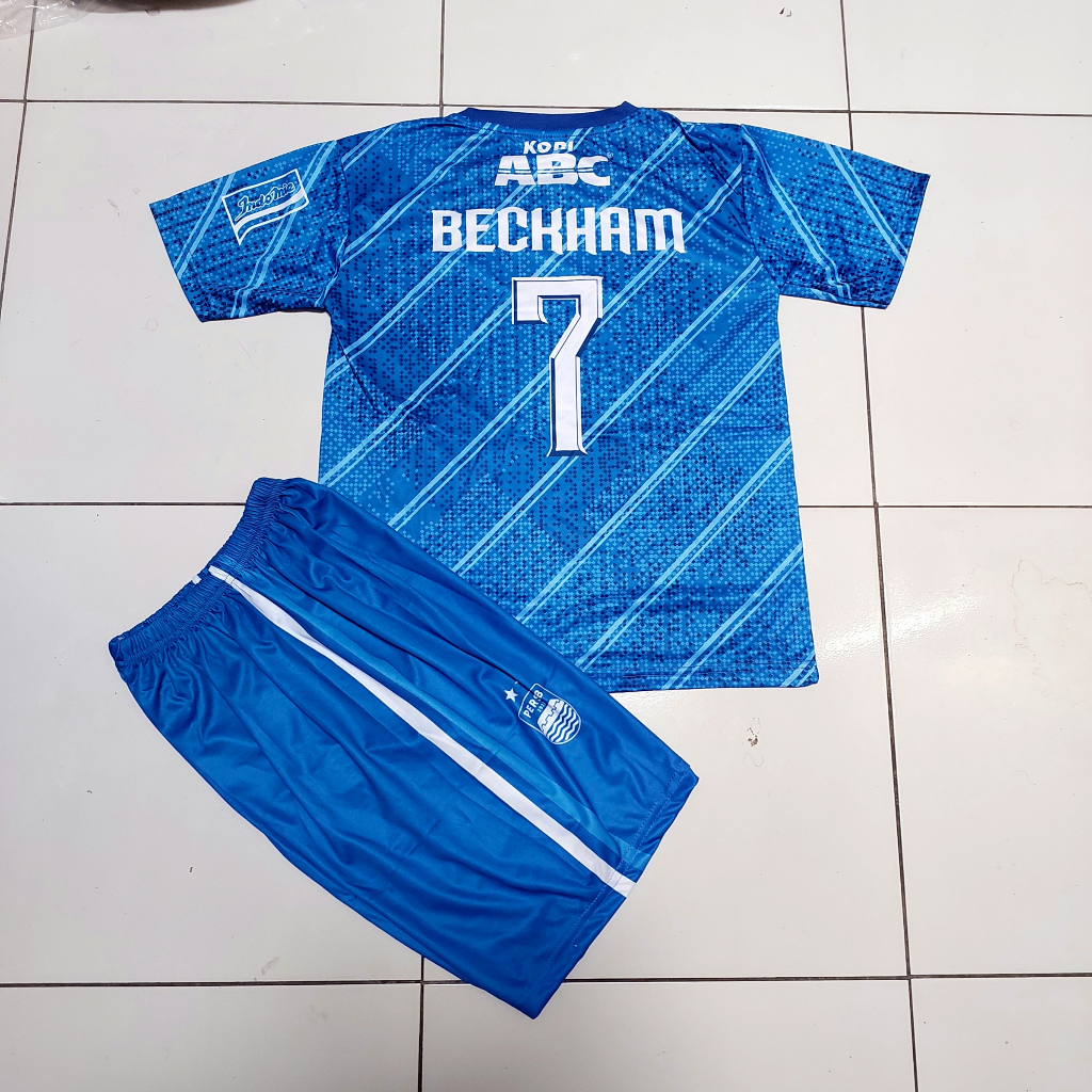 JERSEY PERSIB TERBARU/SETELAN BAJU BOLA PERSIB BANDUNG ANAK PRINTING