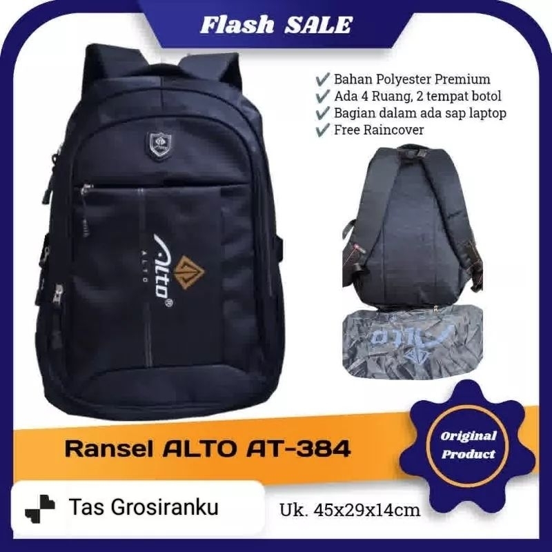 Tas ransel sekolah alto anak remaja laki laki