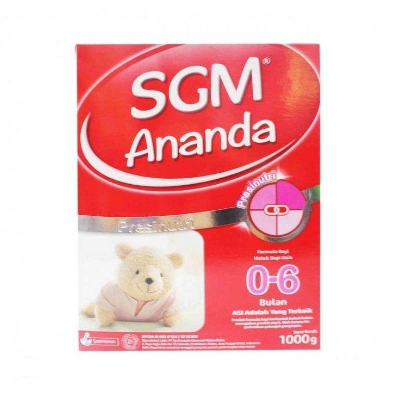 susu sgm ananda sudah dipesan