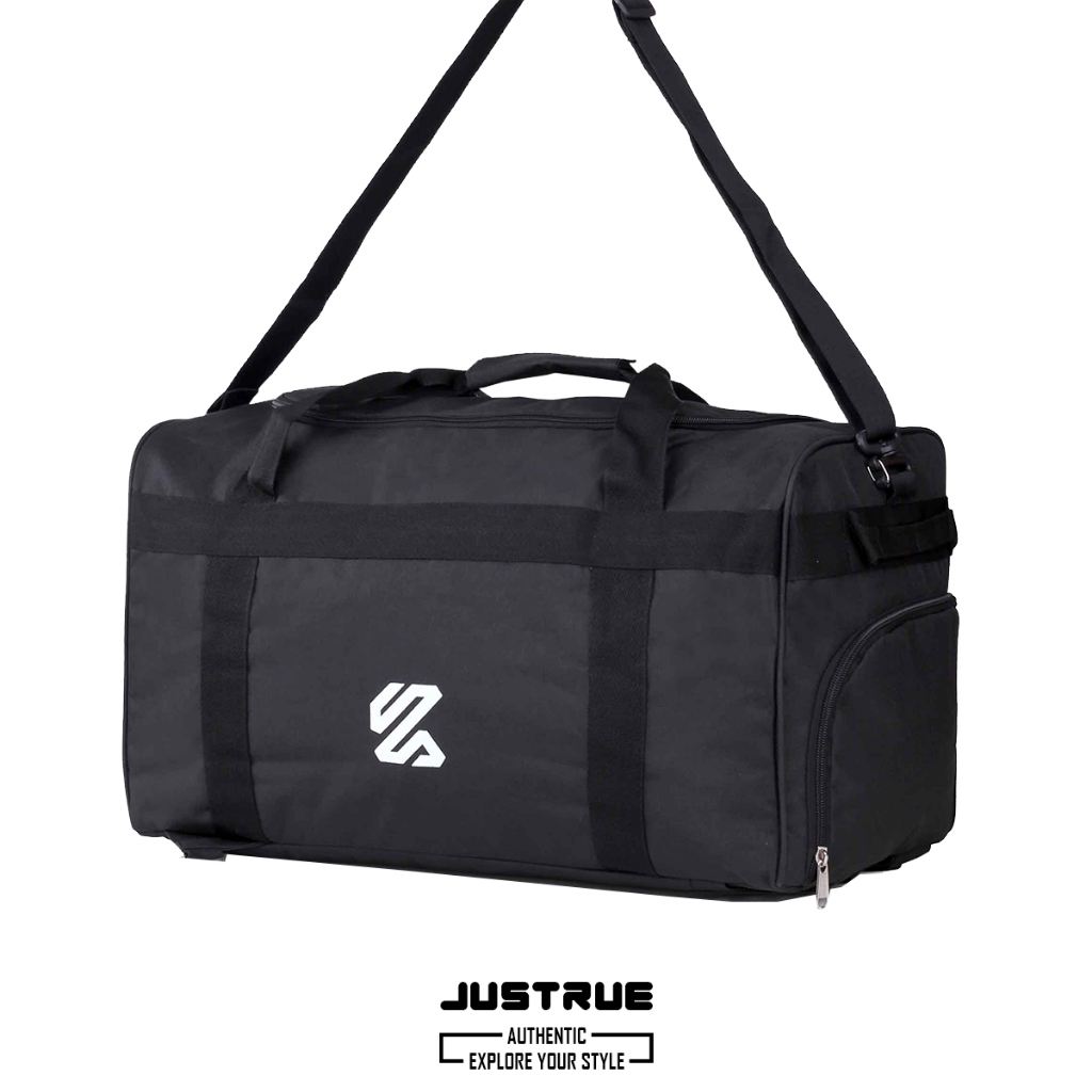 Travel Bag Multifungsi Tas Duffel Hitam 181