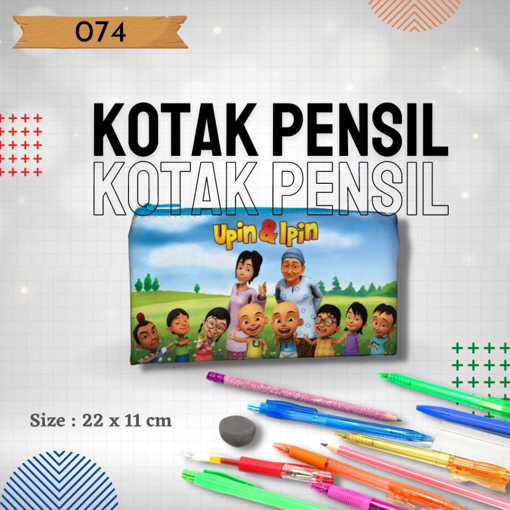 

Tempat Pencil, Pena untuk TK,SD,SMP,SMA,dan Mahasiswa Gambar Upin&Ipin 074 Serbaguna Murah Dan Kualitas Terjamin.