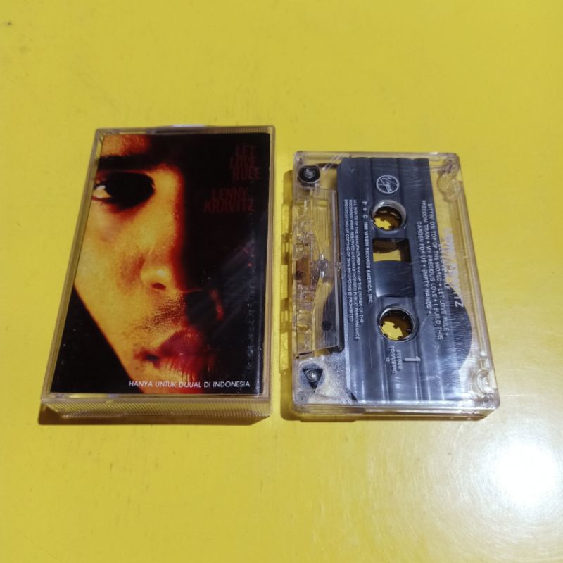 Kaset LENNY KRAVITZ Let Love Rule