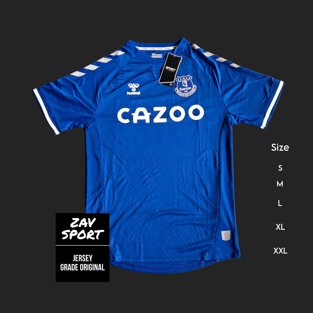Koas Baju Jersey Everton Home 2021 2022 Premium Import