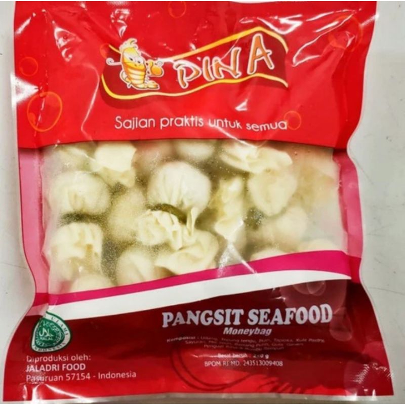 

Pina pangsit seafood 250gr moneybag