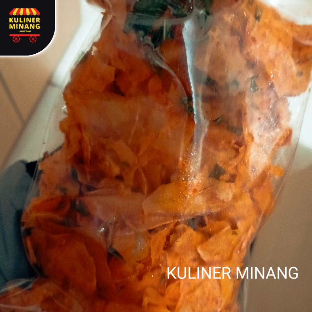 

Sanjai Kriting Keriting Balado Kunyit Oleh-Oleh Asli Kampung Cemilan Makanan Payakumbuh Khas Padang Snack Jajanan Kuliner Minang Kabau Gurih Spicy Murah Renyah Resmi 100% Halal Original AX02