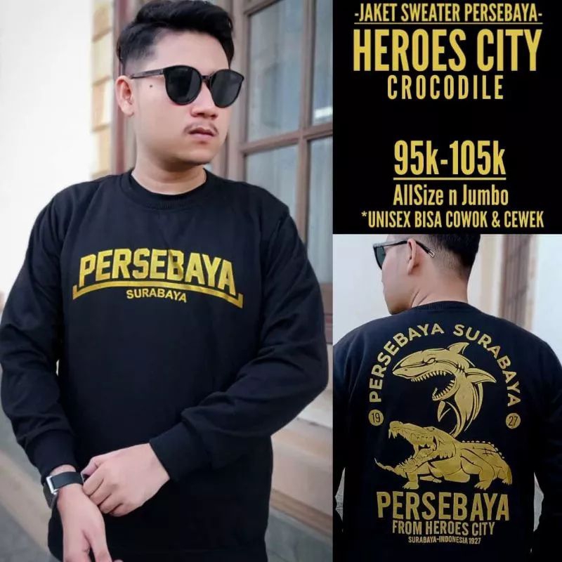 Sweater Persebaya heroes city