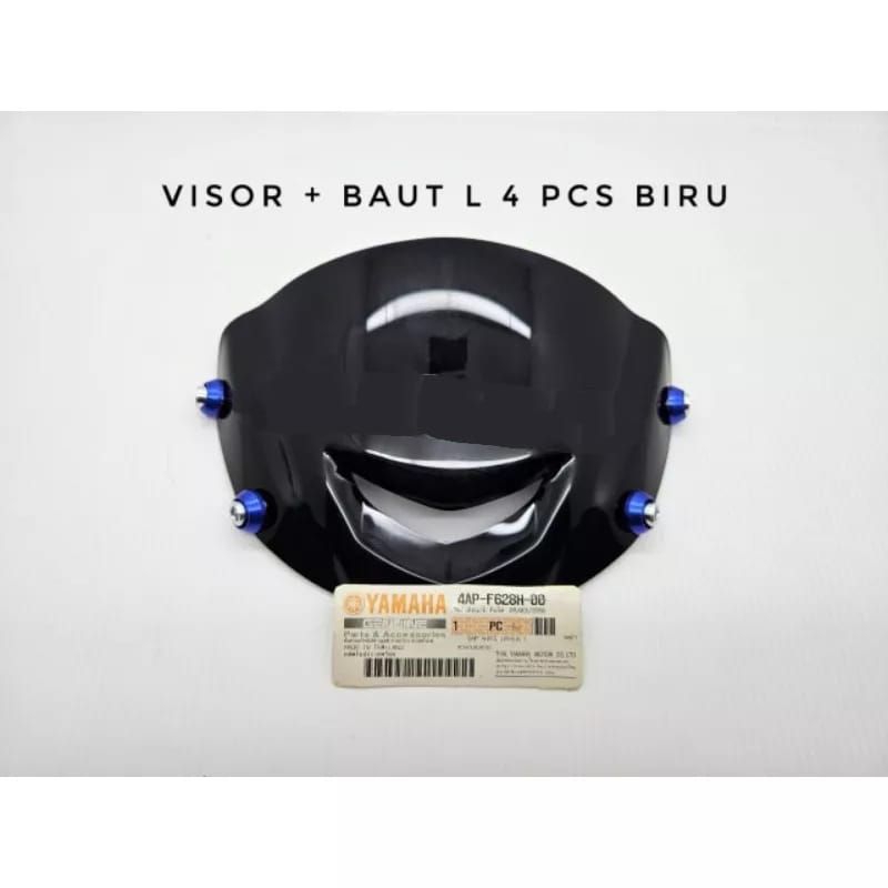 murah visor + baut visor yamaha 125z f1zr fix R vega satria hiu