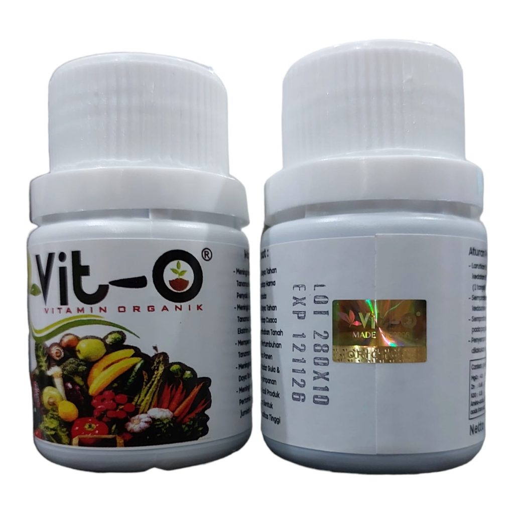 Pupuk Vit o Teknologi Jepang Bahan Organik Paket 12 Botol 50ml