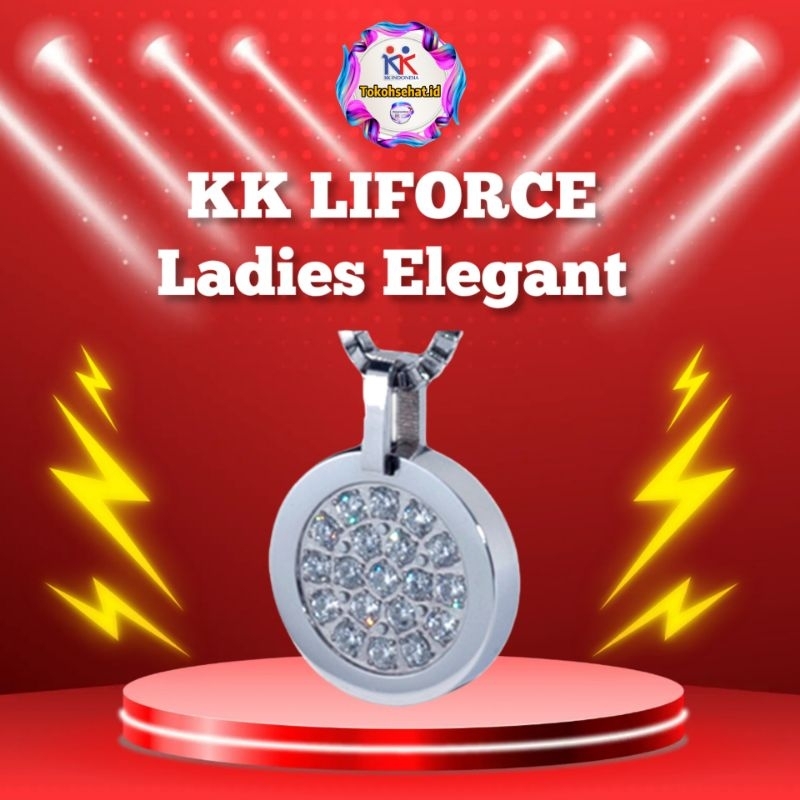 KK LIFORCE Ladies Elegant Kalung Kesehatan Anti Radiasi KK Liforce Original Promo KK Indonesia