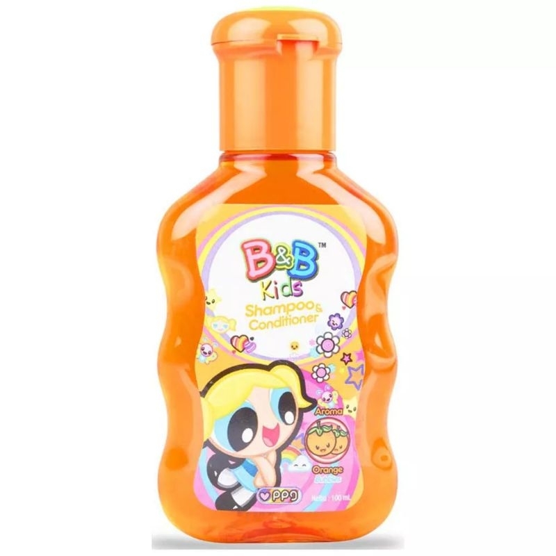 B&amp;B Kids Shampoo &amp; Conditioner 100Ml Dan 200Ml