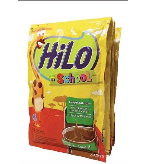 HILO SCHOOL COKLAT 10 SACHET