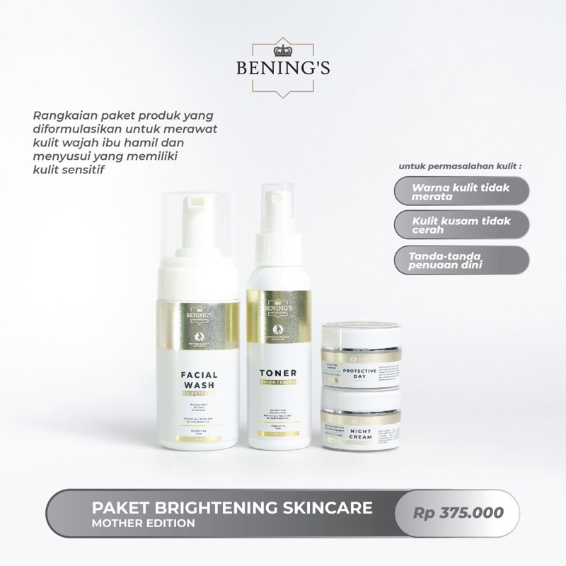 BRIGHTENING MOTHER EDITION BENING SKINCARE DR OKY PRATAMA