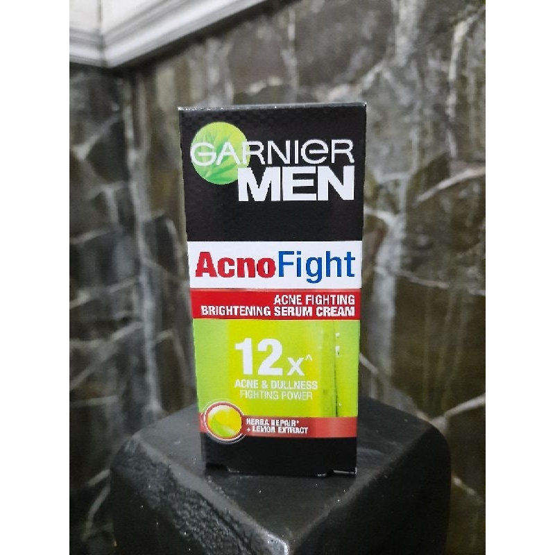 Garnier Men Acno Fight 6 in 1 Foam 100ml | Oil Control Charcol 3 in 1 100ml | Serum Acno Fight 40ml