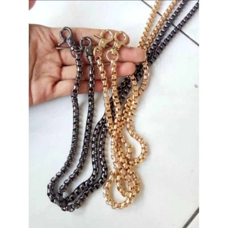 Tali Tas Gulir/ Tali Tas Rante Bahan Tebal 110 Cm