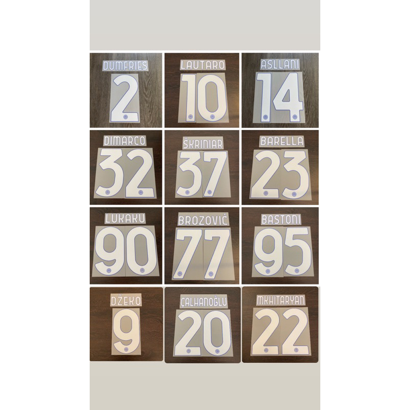 Nameset Original Inter Milan Home 2022/2023