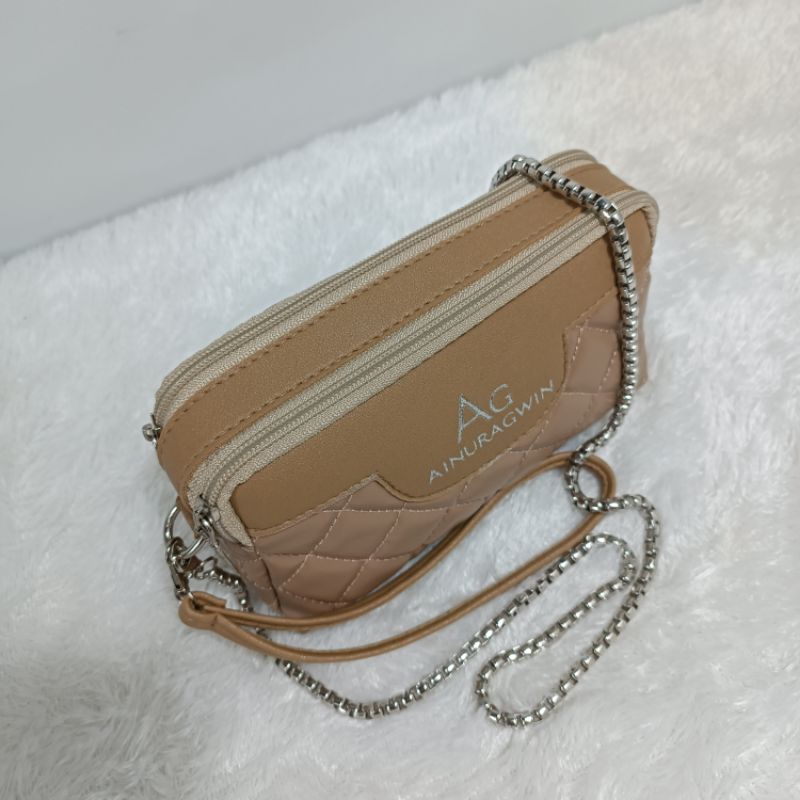 TAS WANITA SLINGBAG TERBARU 2023-Tas selempang wanita viral kekinian 2023