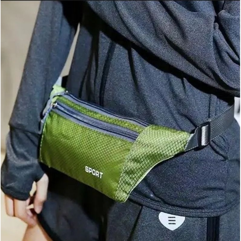 Tas Pinggang Olahraga Joging Waterproof - Waist Bag Belt Sport Waterproof