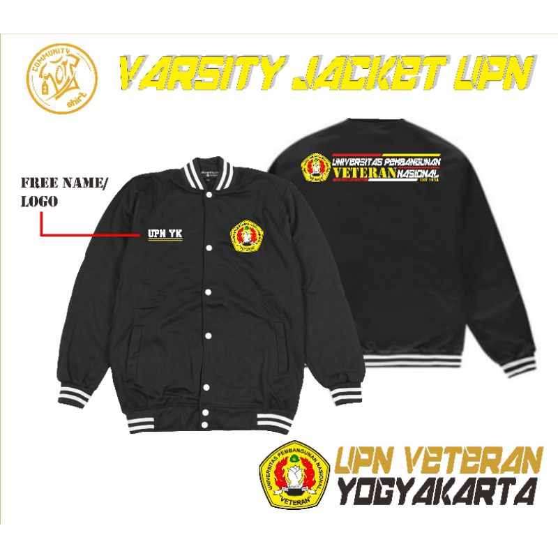 Jaket UPN Veteran Yogyakarta Kampus Universitas Pembangunan Negeri