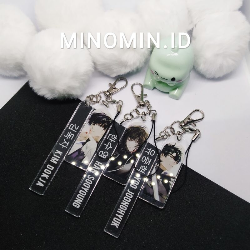 Omniscient Reader Viewpoint Strap Keychain | ORV Dokja Jonghyuk