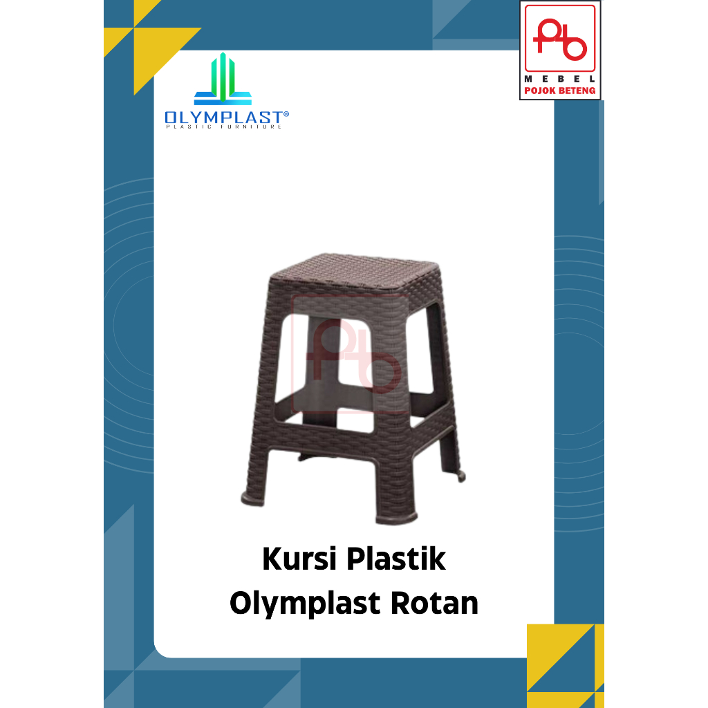 Kursi Plastik Rotan Olymplast Jogja