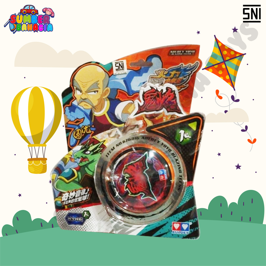 Yoyo Auldey Blazing Teens Phantom Flame Lv 1