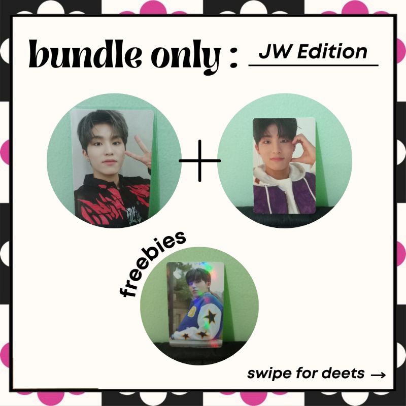 PHOTOCARD JAKMER JEONGWOO BUNDLE