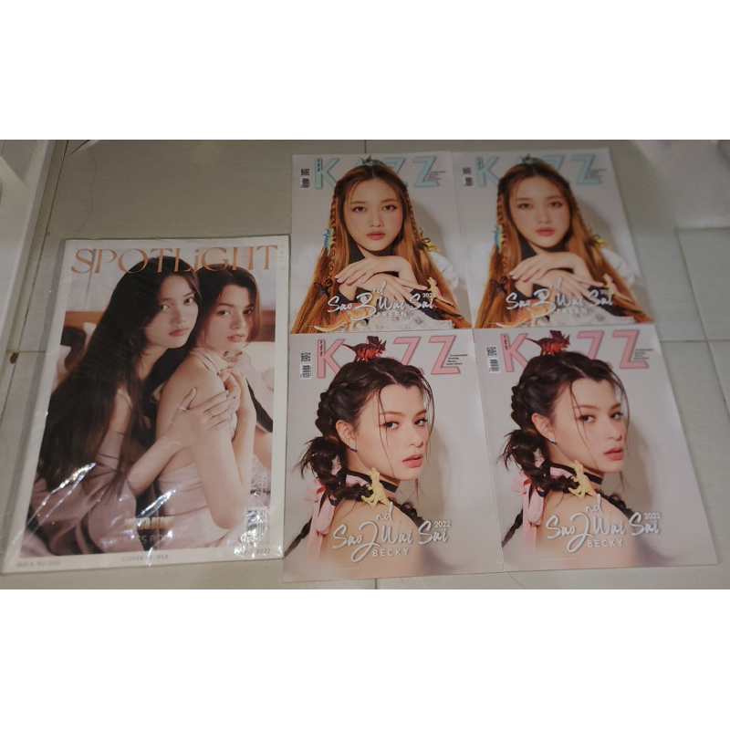 READY STOCK FREENBECKY FREEN SAROCHA CHANKIMHA BECKY REBECCA PATRICIA ARMSTRONG MAGAZINE SPOTLIGHT K