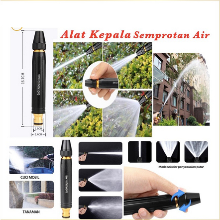 Kepala Semprotan Air Alat Spray Taman Steam Motor Mobil Serbaguna
