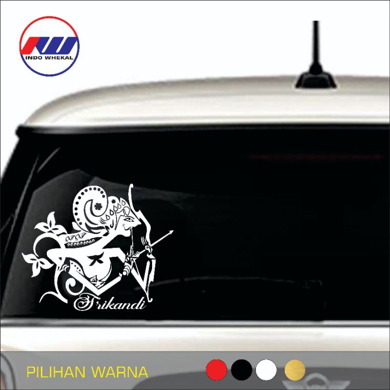 

STIKER CUTTING STICKER WAYANG SRIKANDI