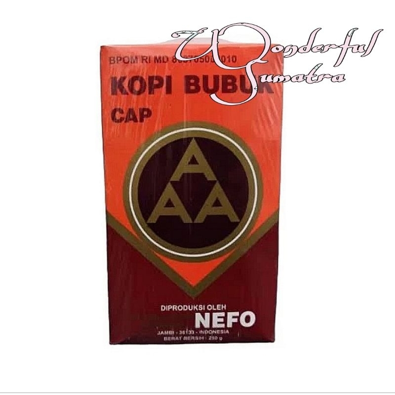 

Kopi Bubuk Cap AAA. Kopi Khas Jambi 250gr.