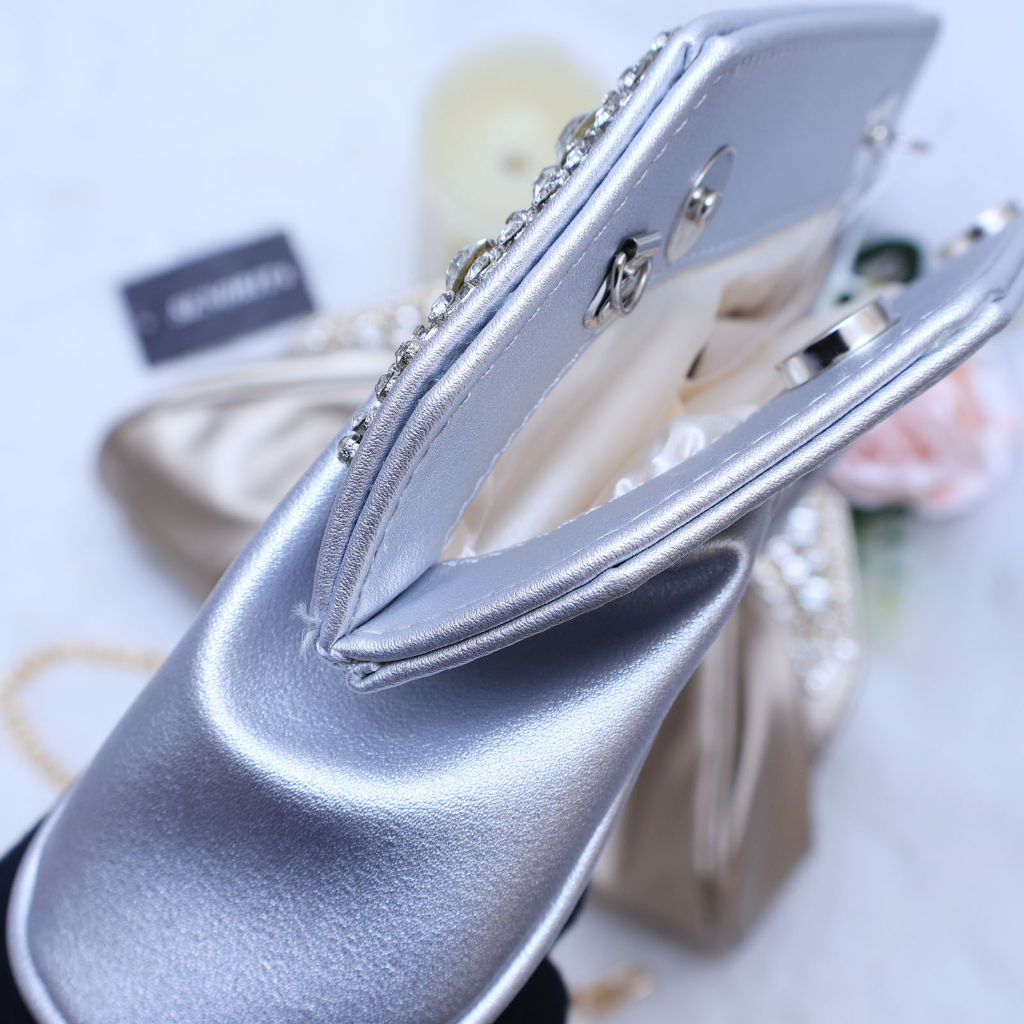 Tas Pesta Clutch Wanita - SNR 0488P size 28 cm