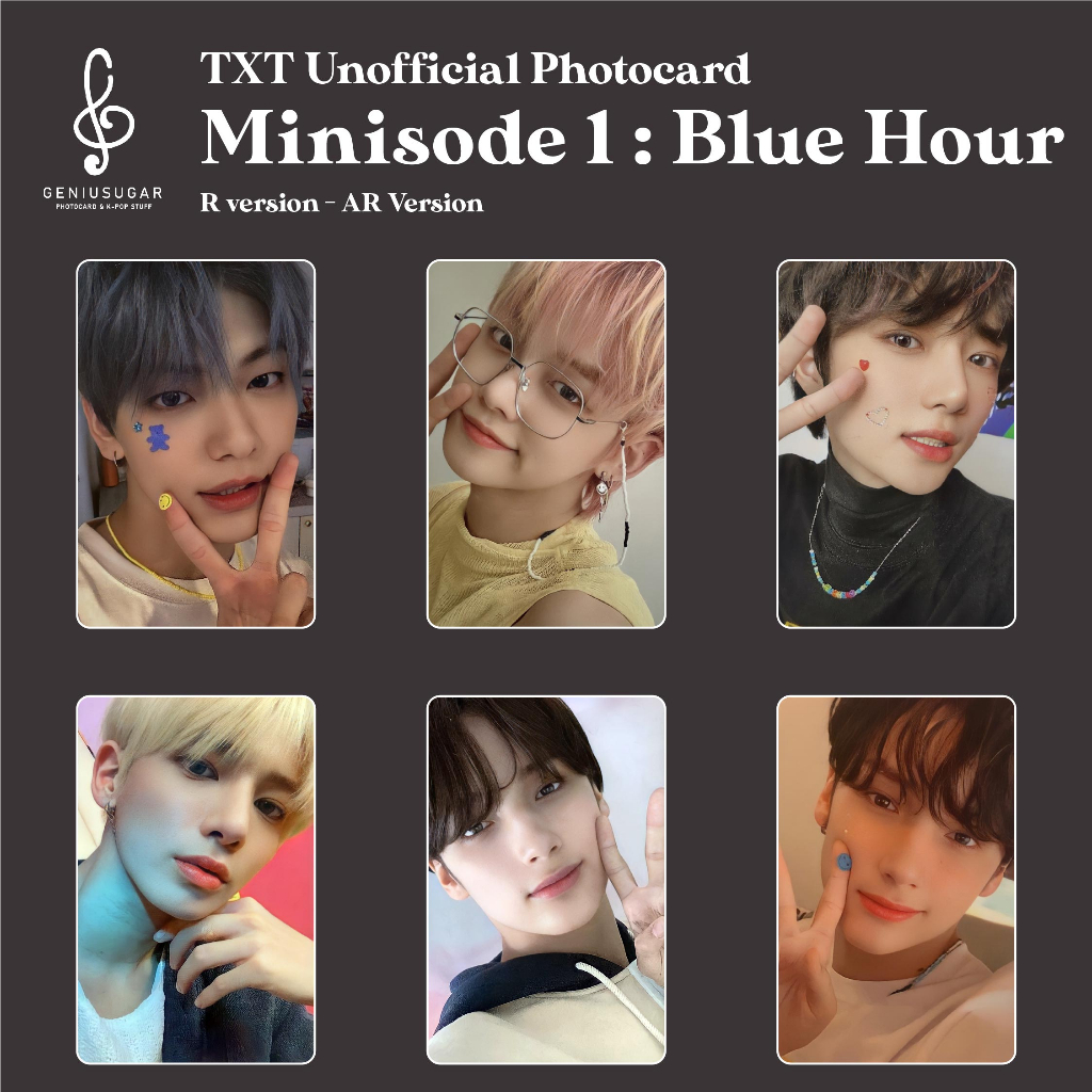 [REPLIKA] MINISODE 1 : BLUE HOUR PHOTOCARD UNOFFICIAL