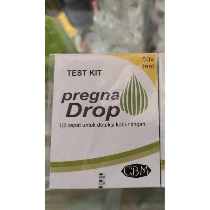 Pregna Drop Test Kit Alat Pendeteksi Kehamilan Cek Hamil Testpeck Sapi Kambing Domba Kucing