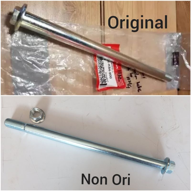 as roda depan belakang crf 150 L