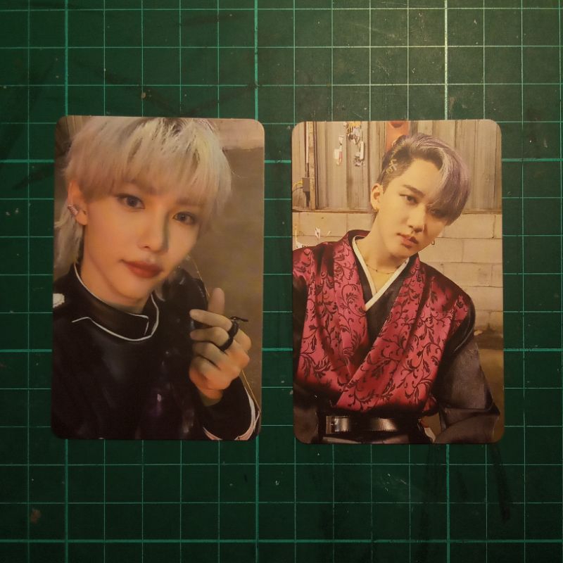 skz photocard felix & changbin (in life album)
