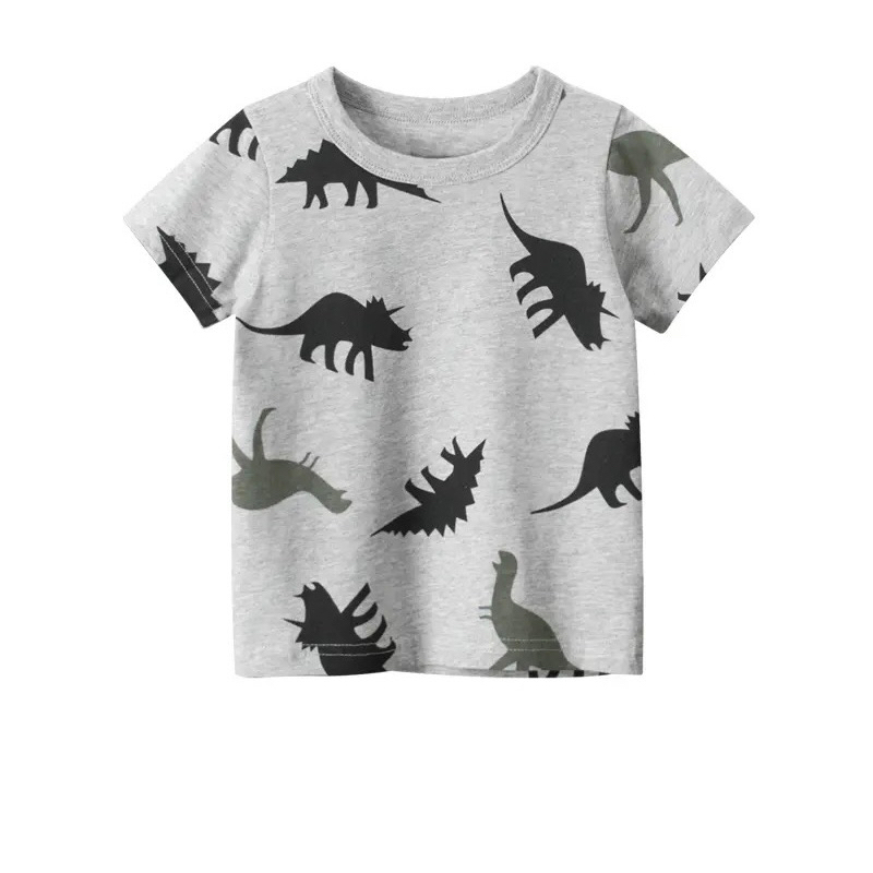 Kaos Anak Import Gambar Dino Kualitas Premium Import Bahan Tebal Dan Adem Baju Tshirt Anak Murah Kaos Anak Gambar Dino Lucu