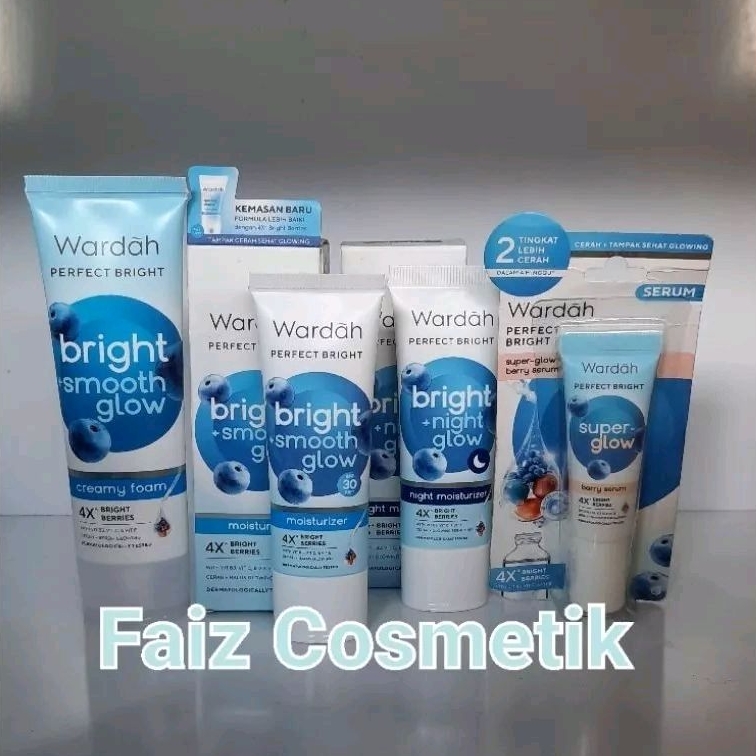 Wardah Perfect Bright Paket perawatan wajah glowing