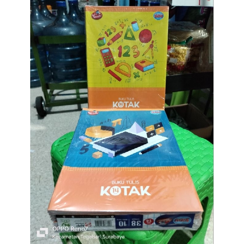 

Buku kotak mandarin isi 38 lbr 1 pack