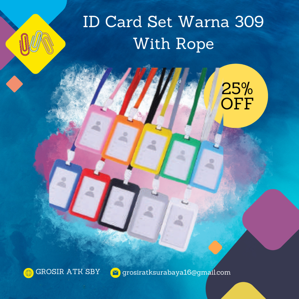 

Id Card Set Warna Type 309 (Harga Per 100 pcs)