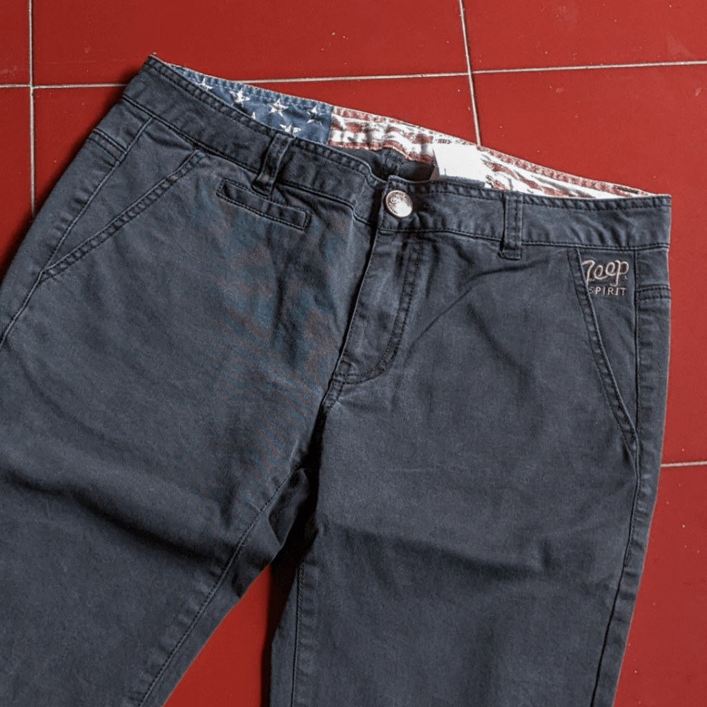 JEEP SPIRIT SLIM FIT SOFT JEANS || CELANA JEANS JEEP HITAM JEEP SECOND ORIGINAL