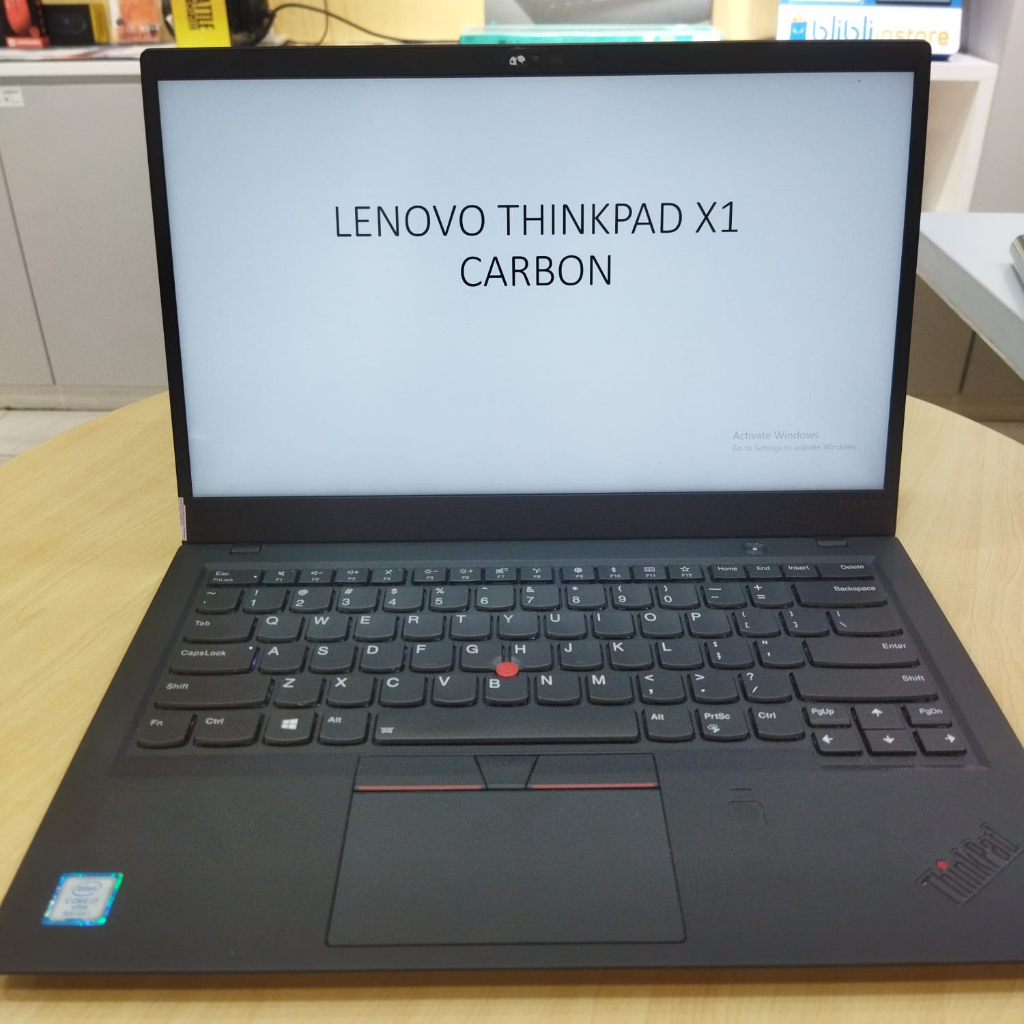 LAPTOP LENOVO THINKPAD X1 CARBON GEN 6 i7 8650U RAM 16GB SSD 512GB FHD BACKLIT WIN 10