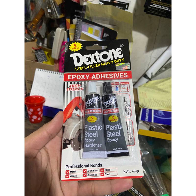 

lem besi campur, lem besi super kuat, lem besi, lem besi dextone, lem epoxy 5 Menit Kering