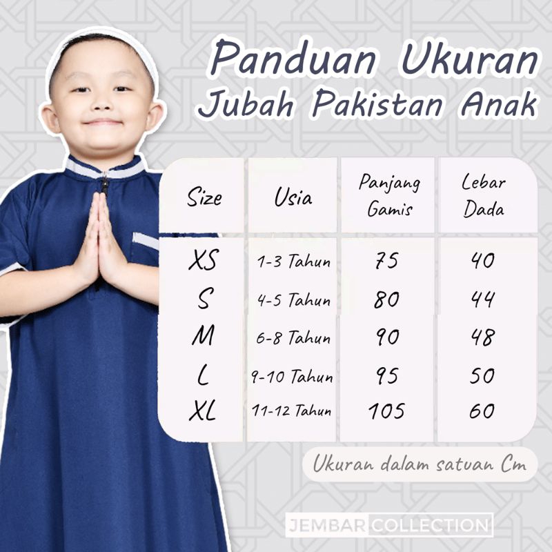 Jubah Pakistan Gamis koko anak laki-laki